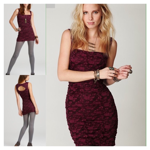 ⛔️SOLD⛔️ Free People Dusty Rose Bodycon Dress