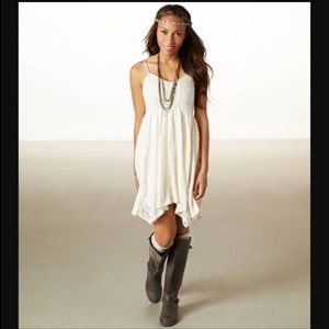 AE Lace Panel Babydoll Dress