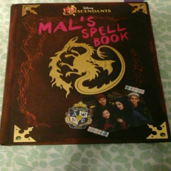 Disney Descendants  mal spell book