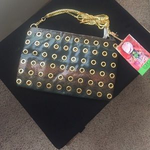 Snakeskin purse