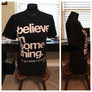 Jac Vanek Unisex Believe in Something Tee Small