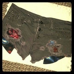 Custom designed galaxy shorts