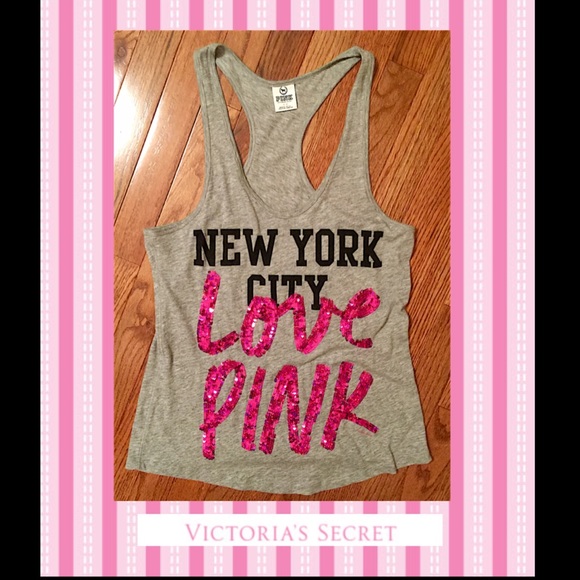 Love Pink bling tank LIKE NEW!!!!!!