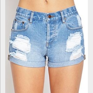 Forever 21 Jean high waisted shorts