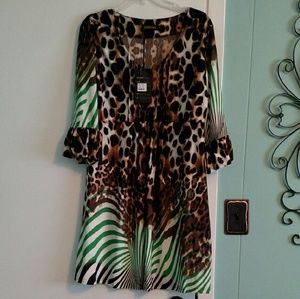Animal Print Dress/Tunic