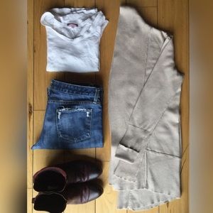 Ann Taylor Loft Hi-lo Cardigan