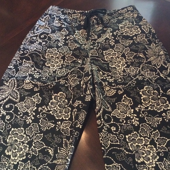 Jones New York Sport Wide Leg Capri Pants - Picture 1 of 4