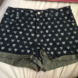 Forever 21 high waisted jean shorts