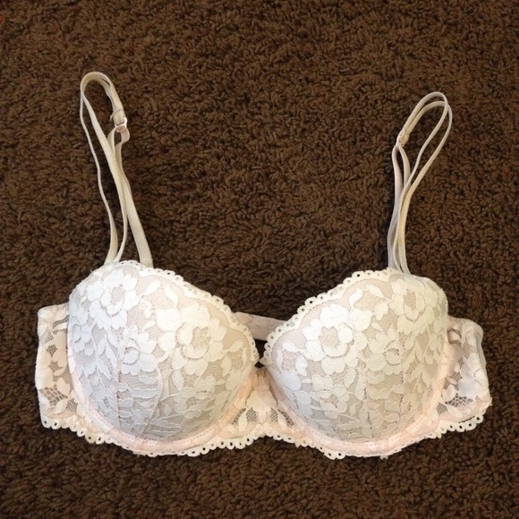 PINK Victoria Secret Lace Date Push-Up Bra 34 C 💋