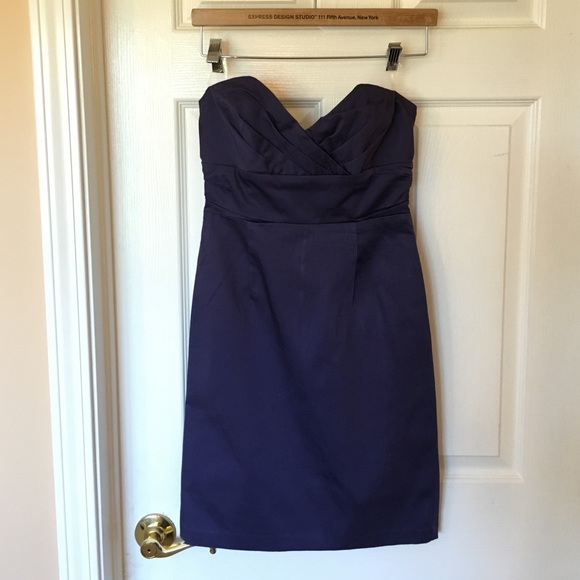 NWT Forever 21 Strapless Eggplant dress small