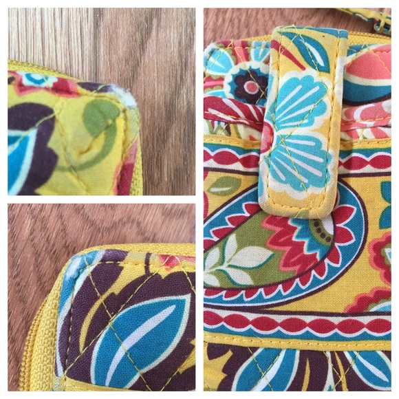 Vera Bradley Provençal Small Zip Wallet - Picture 4 of 4