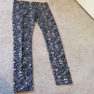 Floral print leggings