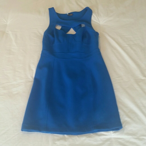 Electric blue dress from Urban Outfitters