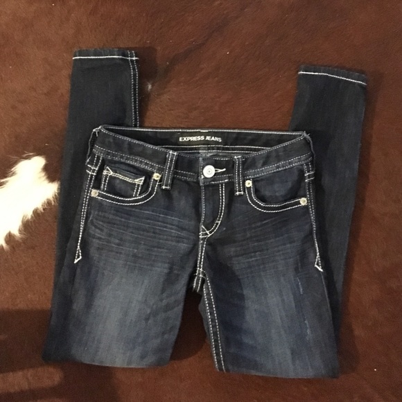 Express Stella low rise skinny jean/legging - Picture 2 of 2
