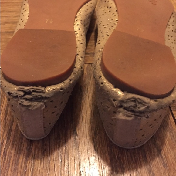 Seychelles gold ballerina flats - Picture 2 of 3