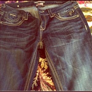 Bed rock jeans