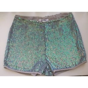 Sequin High Waisted Shorts New