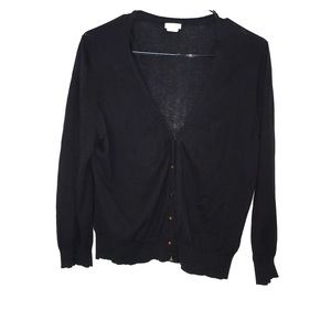 J CREW black cardigan