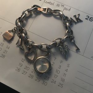Anne Klein charm watch