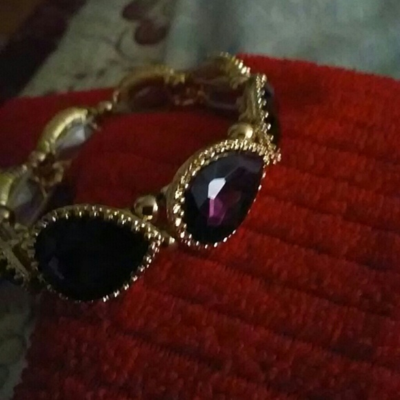 Purple bracelet
