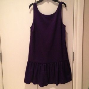 BCBG purple sleeveless dress