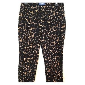 Old Navy Harper animal print pants