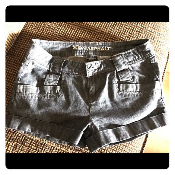 Blue Asphalt Jean shorts