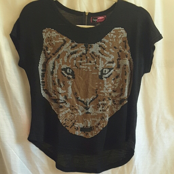 Say What? Tiger shirt