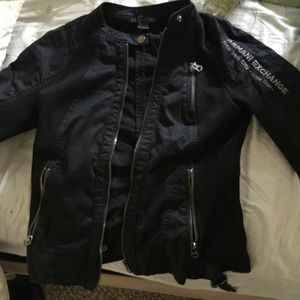 Armani moto jacket