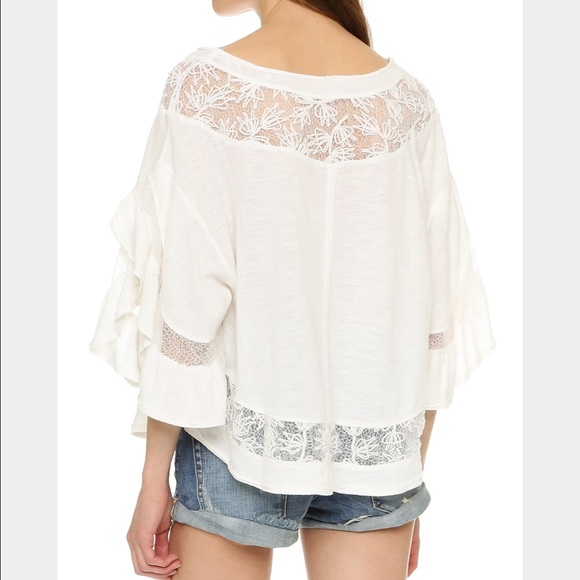 NWOTs Free People Love Affair Bell Sleeve Tee - Picture 2 of 4