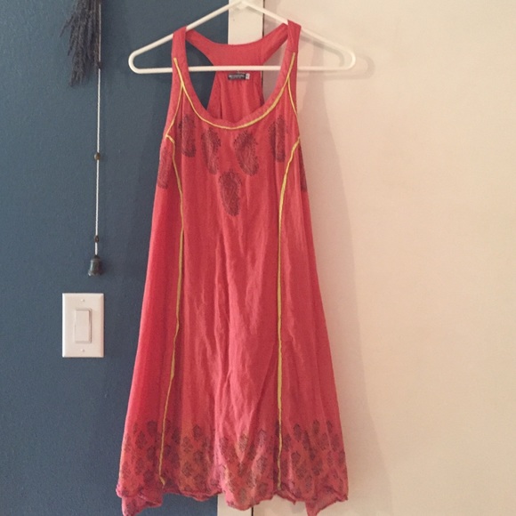 Earthbound sobert orange dress