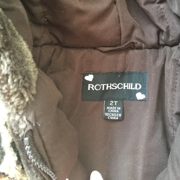 Toddler Leopard Coat Size 2T - Picture 3 of 4