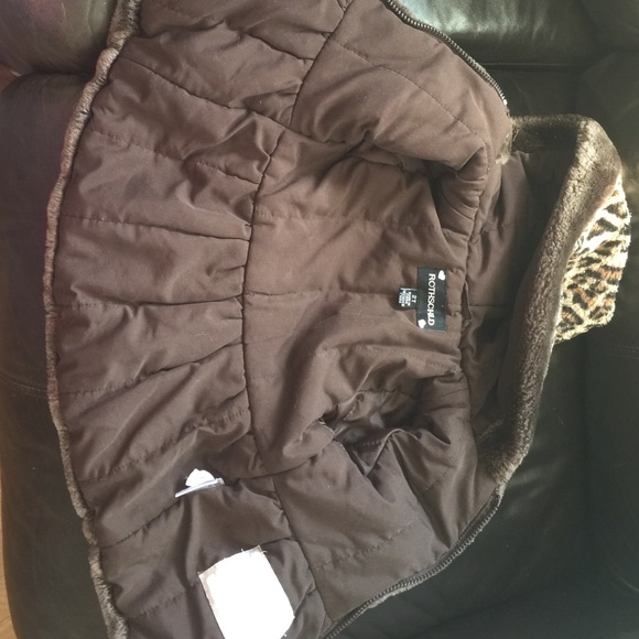 Toddler Leopard Coat Size 2T - Picture 4 of 4