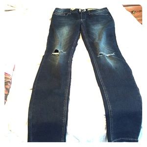 Indigo rein skinny jeans NWT never worn size 9