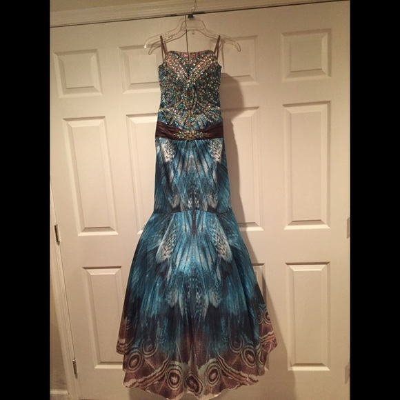 Stunning Mermaid Jovani Prom Gown