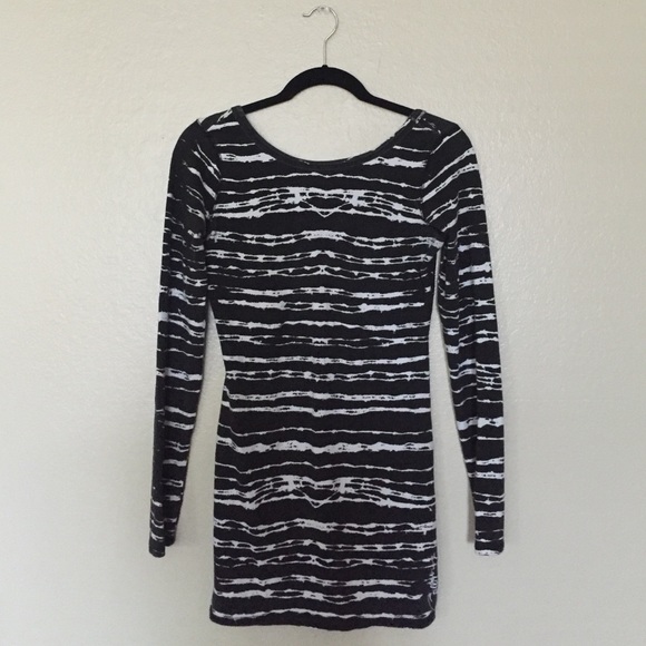 Tight long sleeve dress