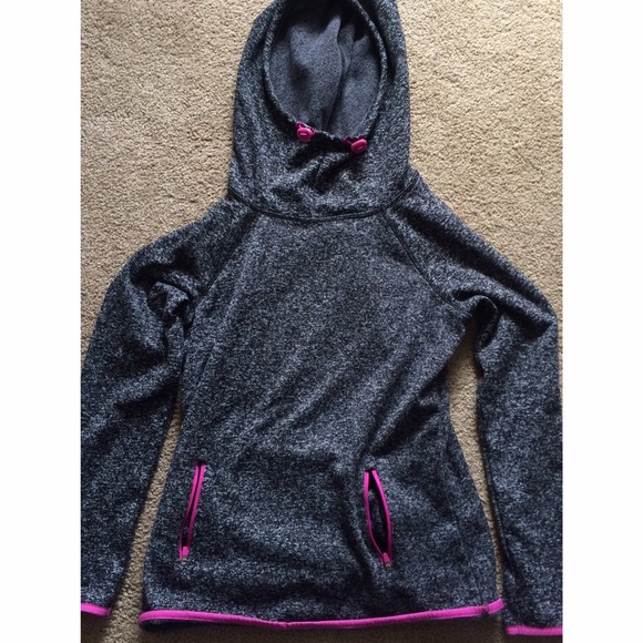 Heather-grey sweatshirt