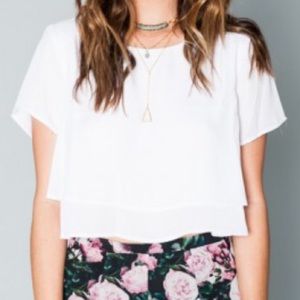 Show Me Your Mu Mu, NWT, Candace Crop, Small