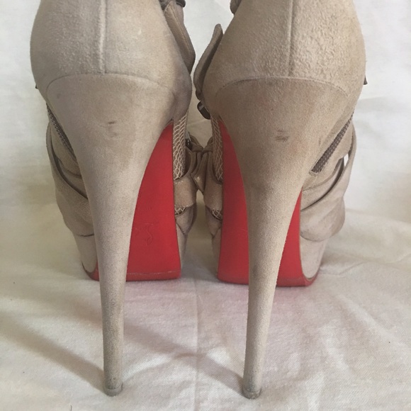 **SOLD** Christian Louboutin Mad Marta Ankle Boots - Picture 3 of 4