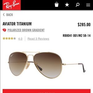 Polarized Raybans