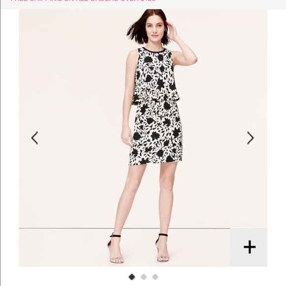 Strewn Floral Laid Dress Sz 10 - Picture 1 of 4