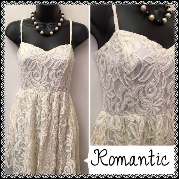 Fire Los Angeles Dresses & Skirts - Ivory lace dress by Fire Los Angeles Small