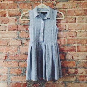 Collared Sundress with Back Detail