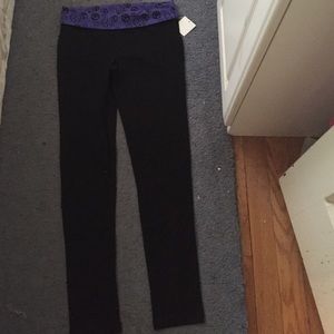Kids yoga pants but you could fit if you are 00