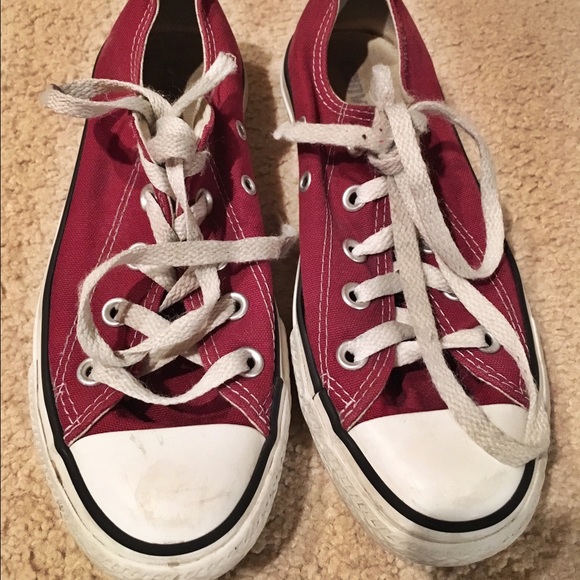 Red Converse All Stars