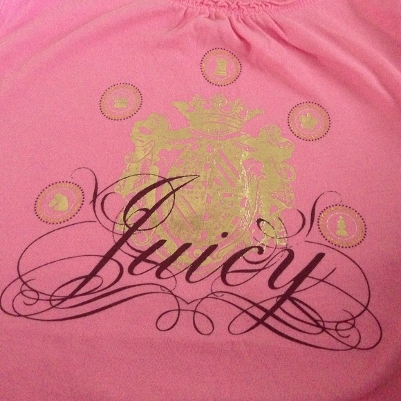 Girls juicy couture 12 pink new with out ticket