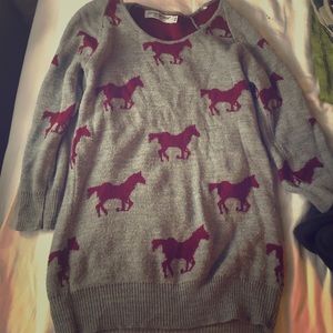 Cotton Emporium Horse Sweater