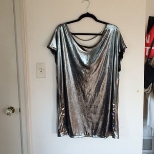 American Apparel Dresses - Metallic American Apparel Tunic Dress American Apparel Dresses - Metallic American Apparel Tunic Dress