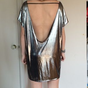 American Apparel Dresses - Metallic American Apparel Tunic Dress American Apparel Dresses - Metallic American Apparel Tunic Dress