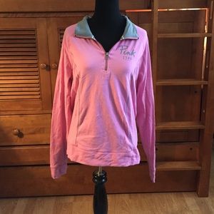 Victoria's Secret Pink Half-Zip Sweatshirt